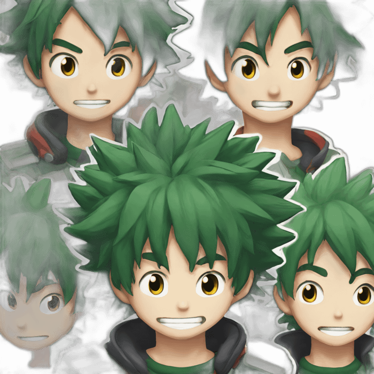 deku from MHA emoji