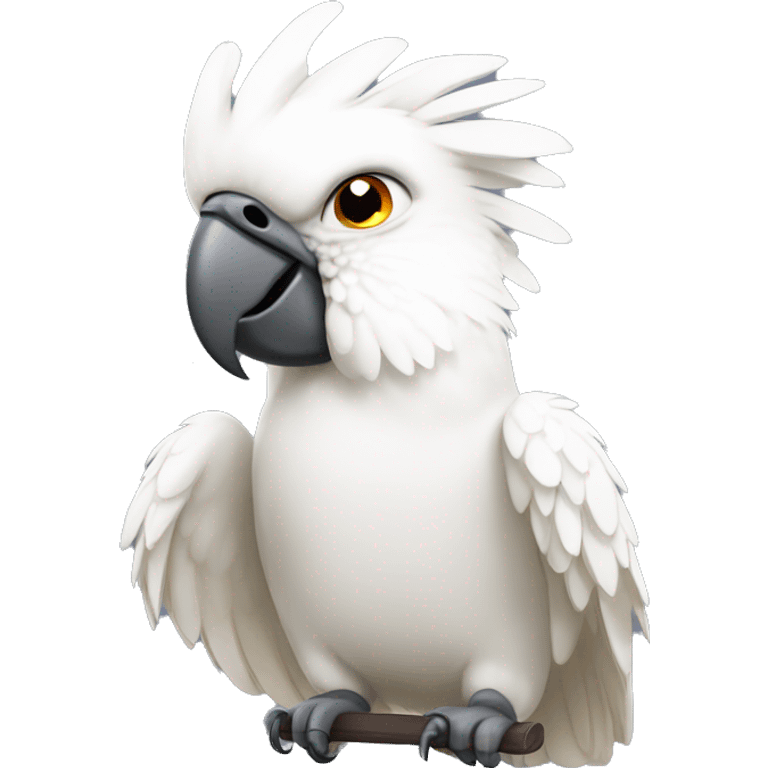 Angry cockatoo emoji