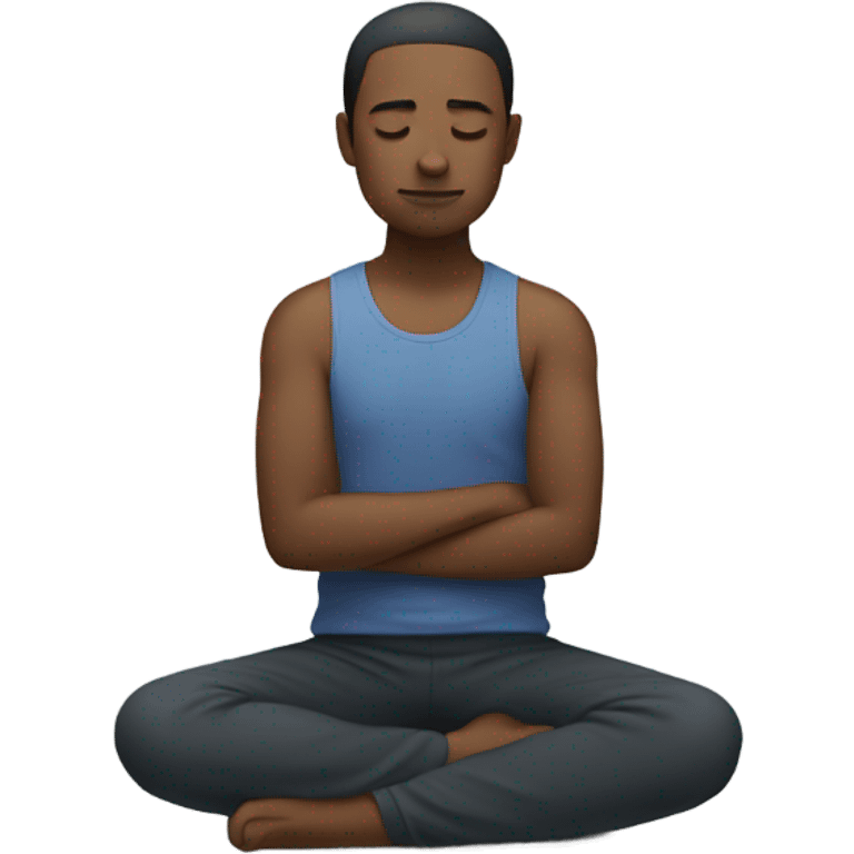 Meditation emoji