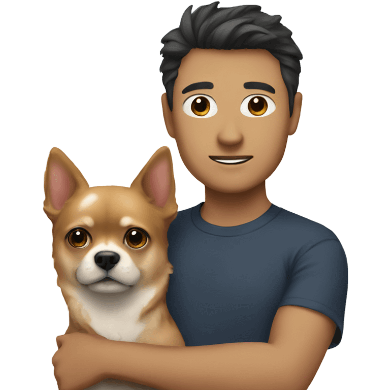 andrew with chihua emoji