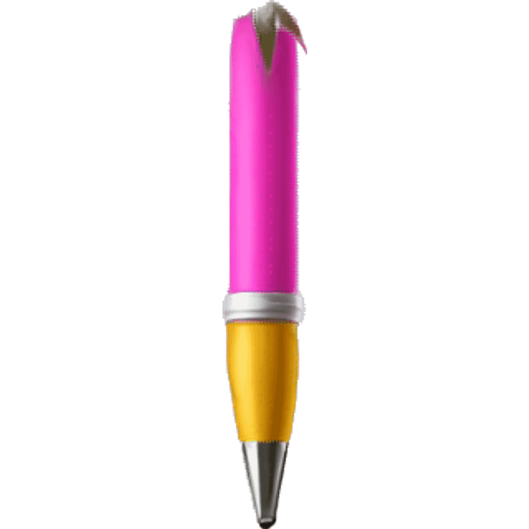 Pink weed pen emoji