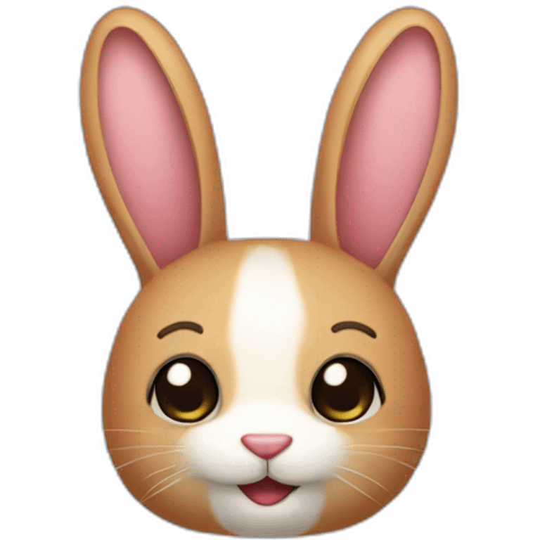 Bunny with hanging ears emoji