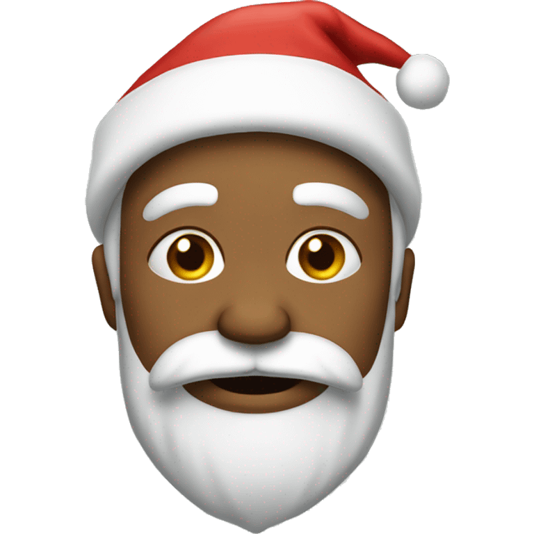 Santa wrinkling  emoji