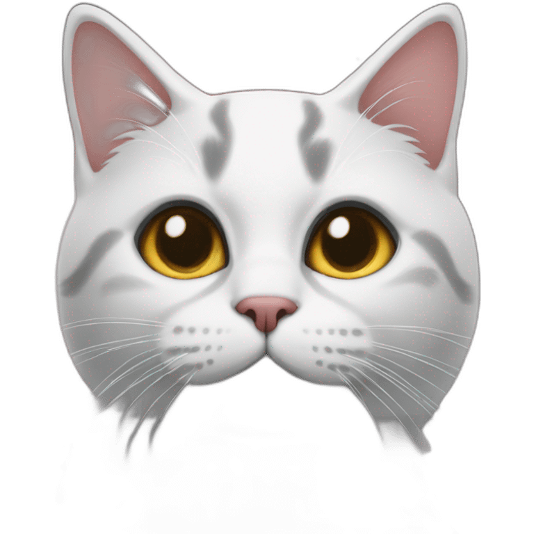 surprising cat in expansive galaxy emoji