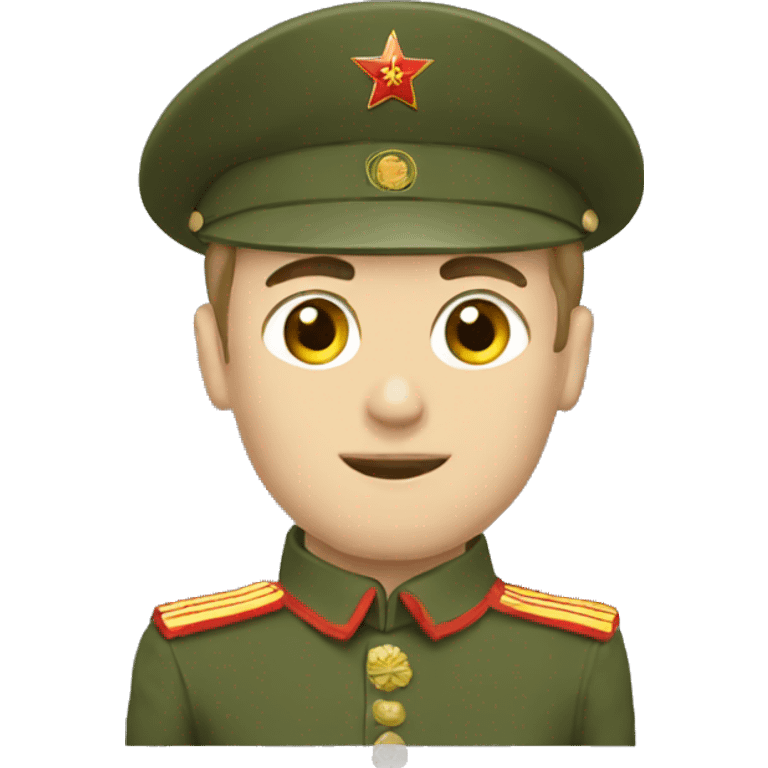 the USSR Soldier emoji