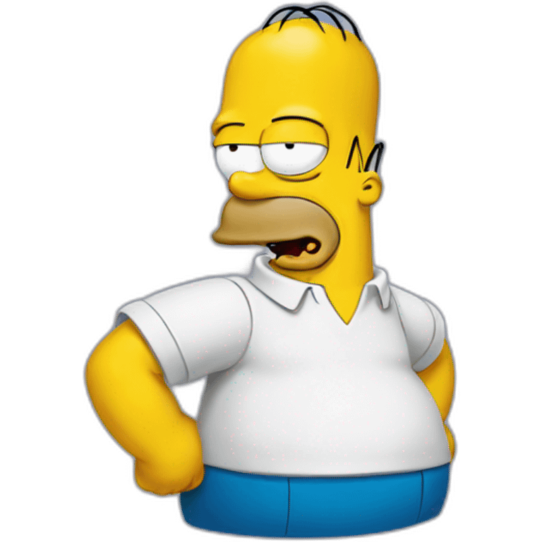 Homer simpson emoji