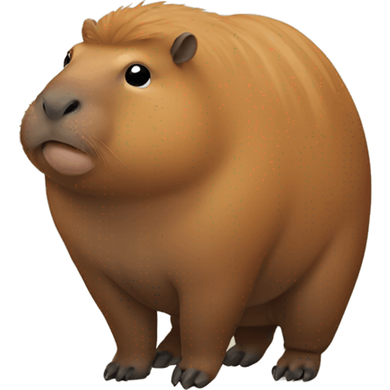 A fat capibara emoji