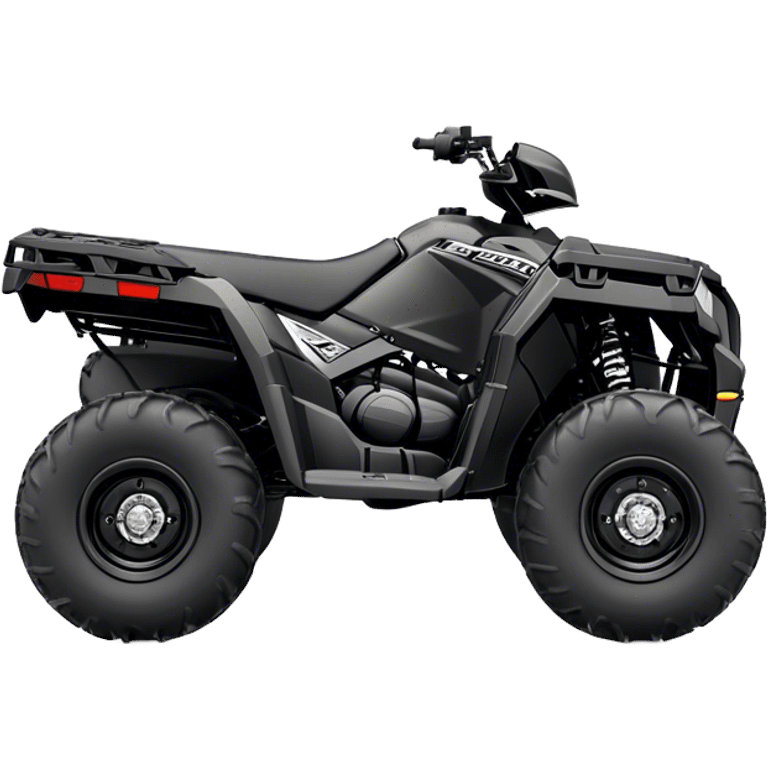 ATV - Polaris Sportsman 570 (Model Year: 2022) (Iconic colour: Black) emoji