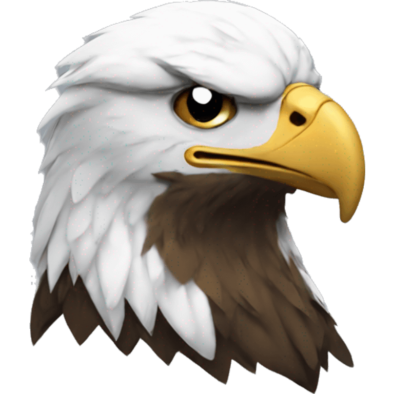 sad eagle emoji