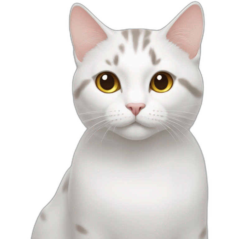 Caroline the cat from Korea emoji