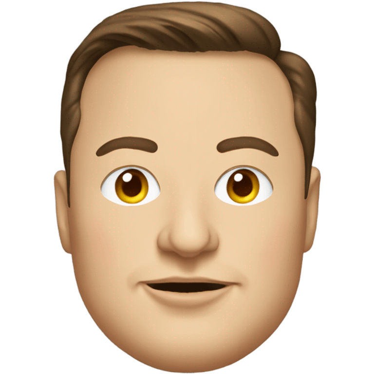 elon musk mask with big chonkas emoji