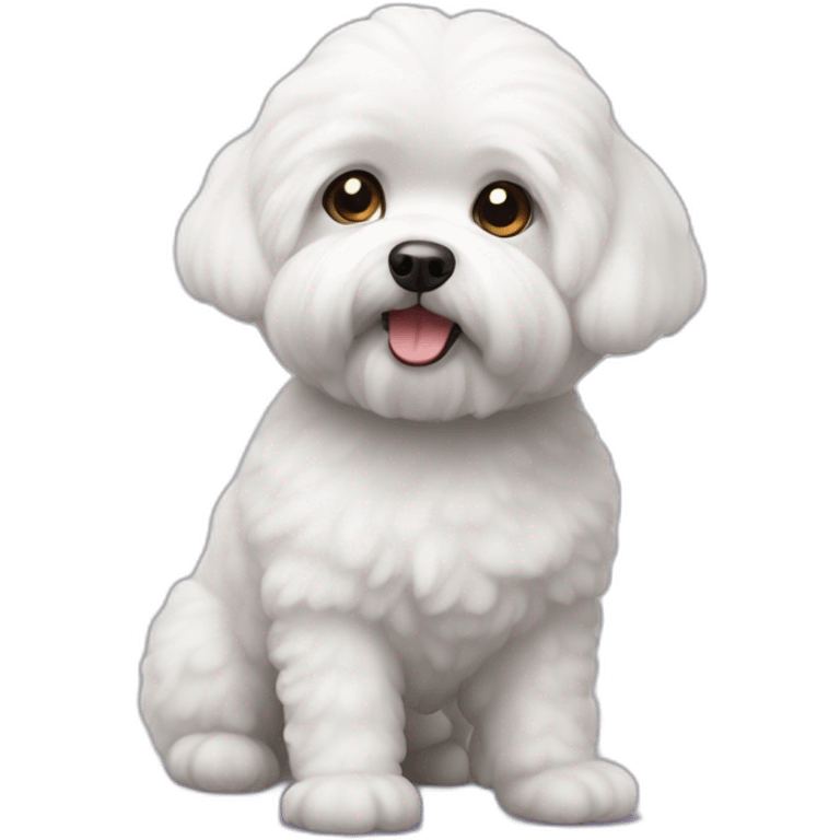 Bichón frise emoji