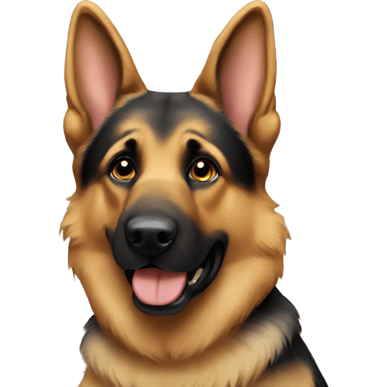 German shepherd emoji