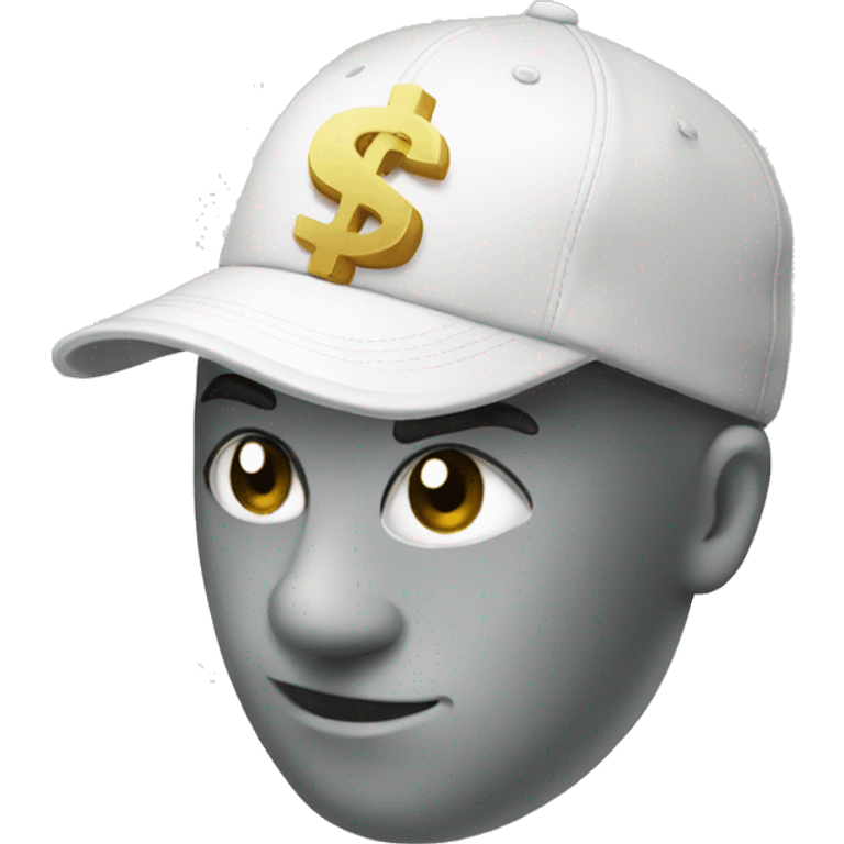 Money with cap emoji