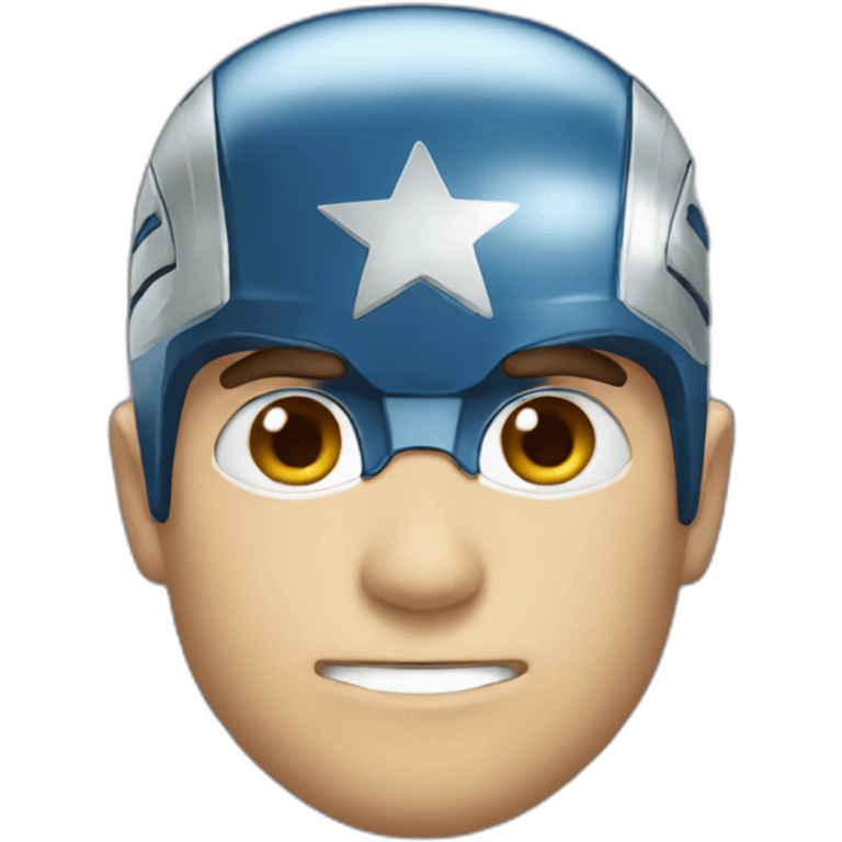 captain america face emoji