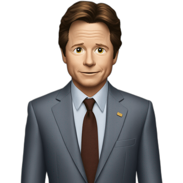 michael j fox emoji