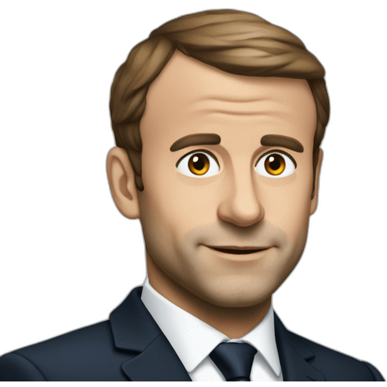 Macron en colere emoji