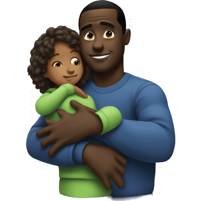 Diddy hugging a kid emoji