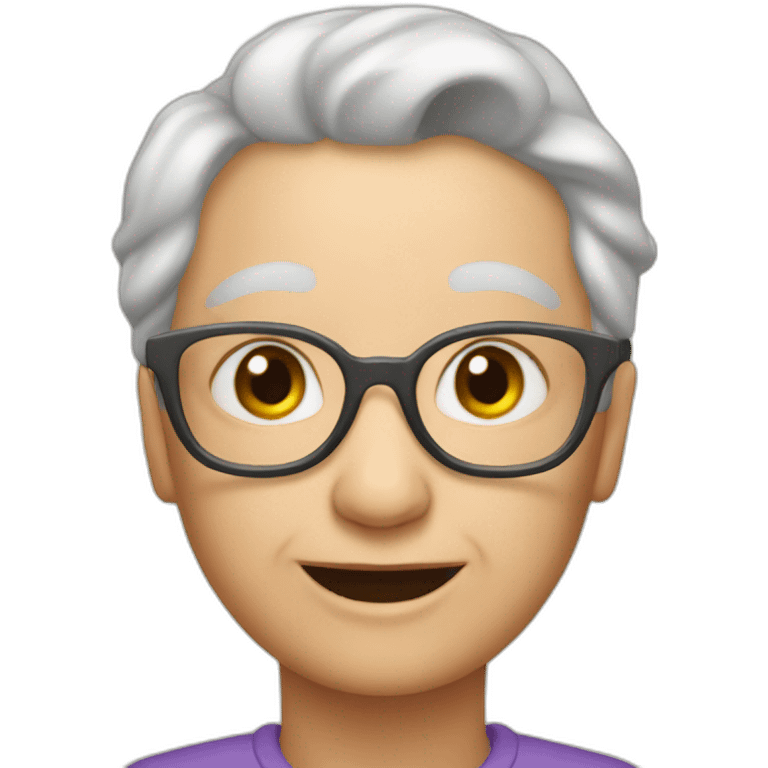 Oma grusel emoji