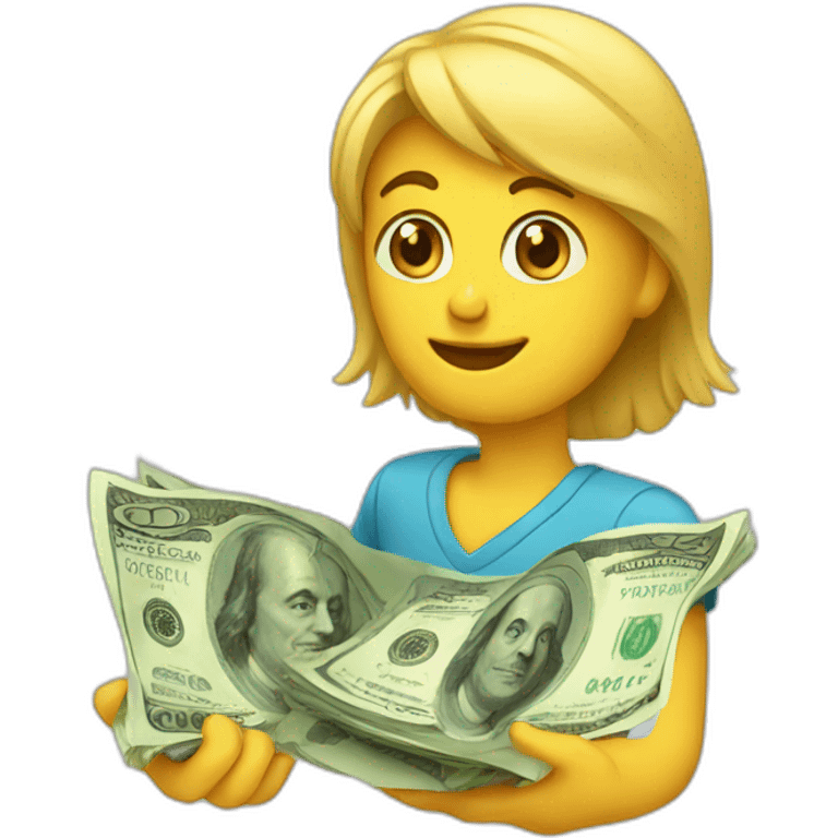 E-commerce money  emoji