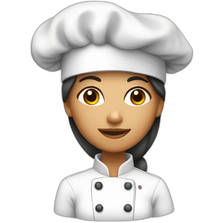 personal chef woman emoji