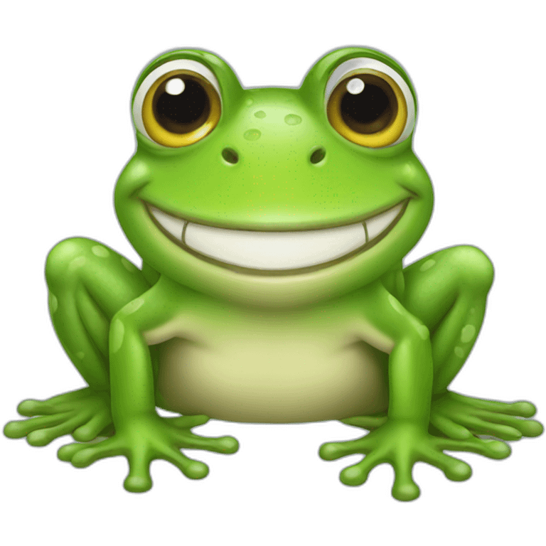 smile frog emoji