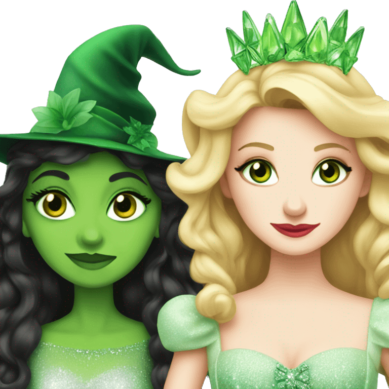 glinda and elphaba emoji