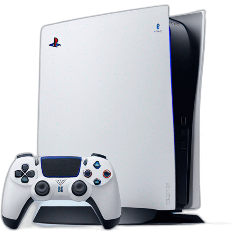 Playstation 5 console emoji