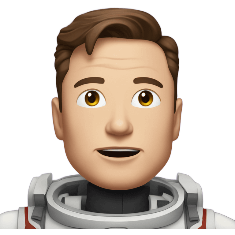 Elon musk fly to mars emoji