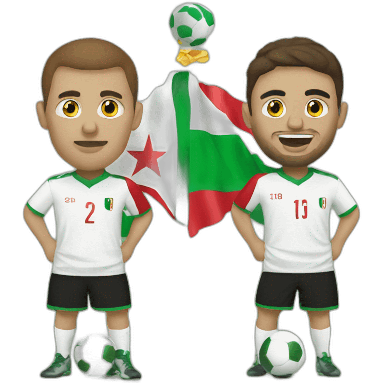 Algeria vs morocco emoji