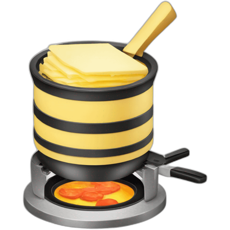 raclette fondue emoji