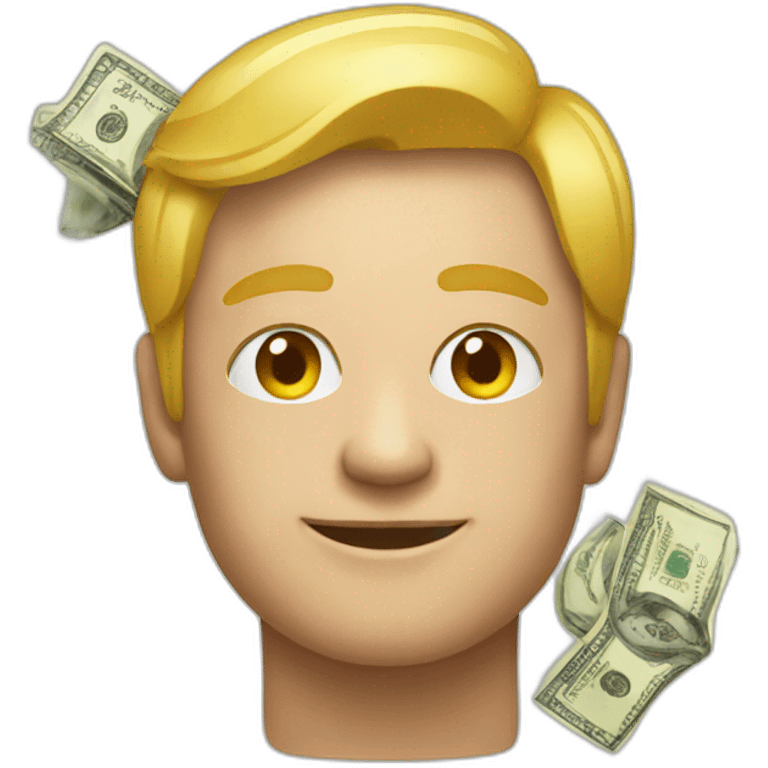 emoji with money emoji