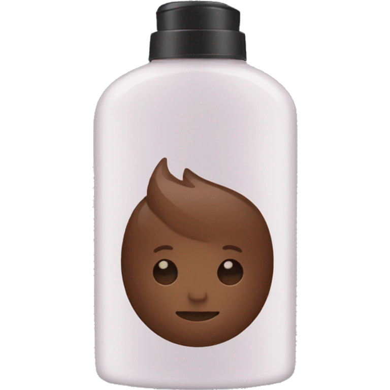 hair mousse in faceless bottle emoji