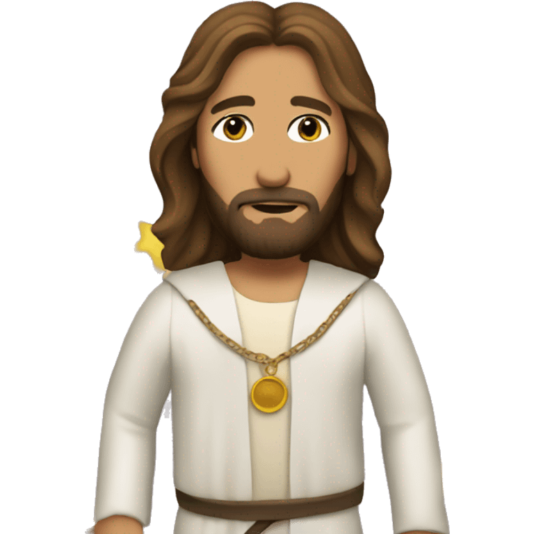 jesus as rock superstar emoji