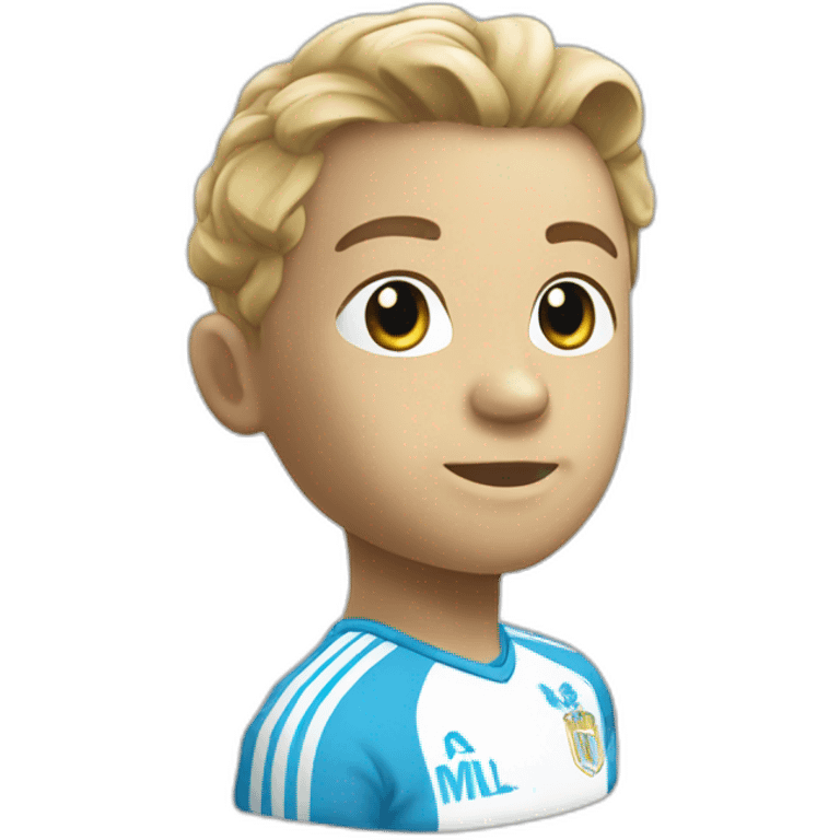 olympique de Marseille logo emoji