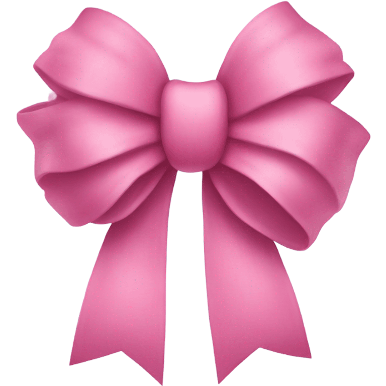 Pink bow emoji