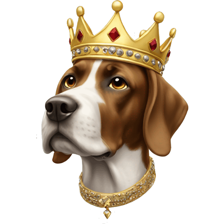 pointer in a crown emoji