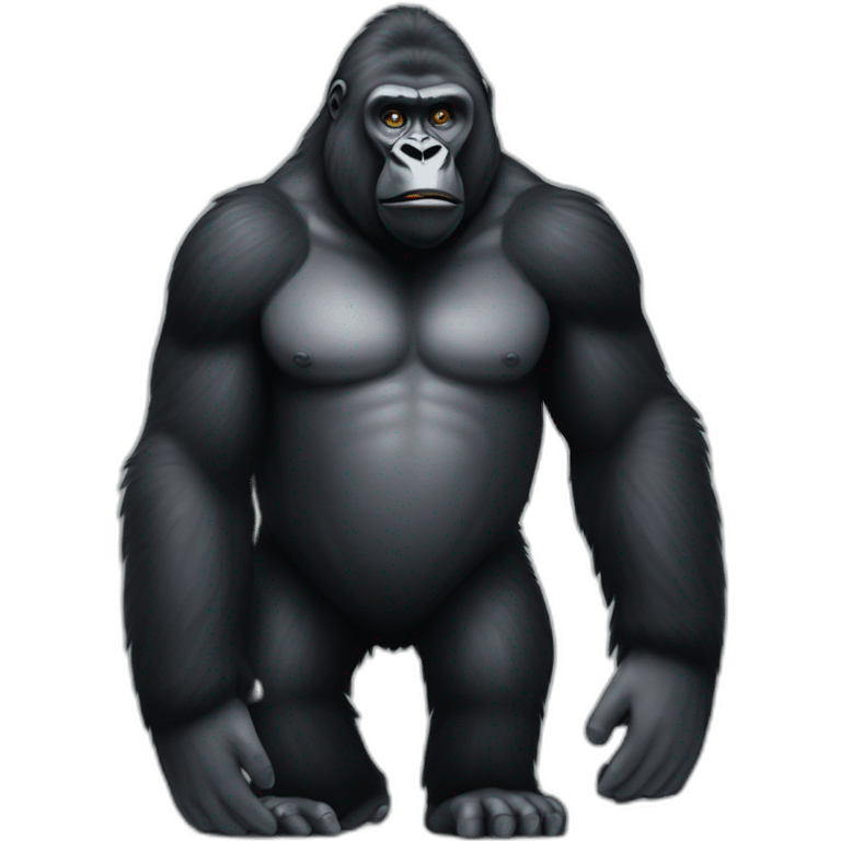 Gorilla with Volodymyr Zelenskyy emoji