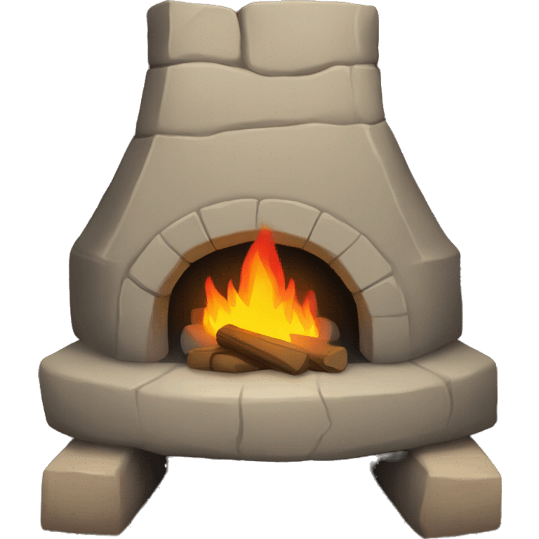 camp fireplace emoji