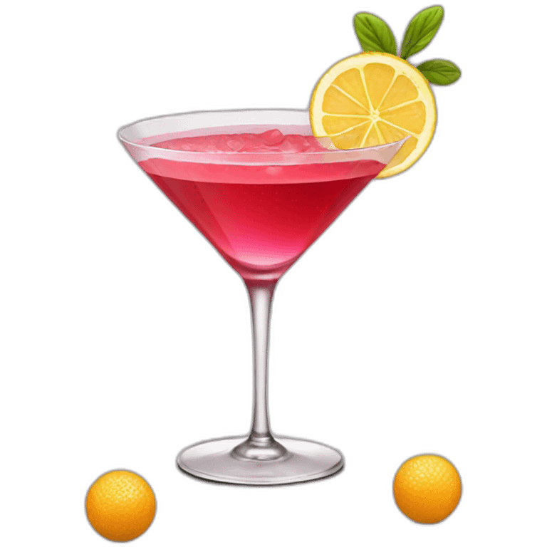 cosmopolitan coctail emoji