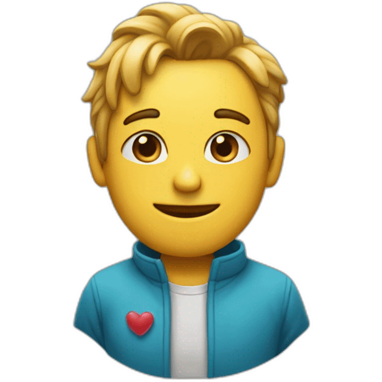 main qui forme un coeur emoji