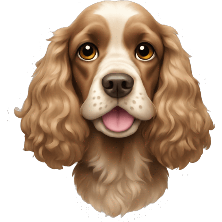 American cocker spaniel emoji