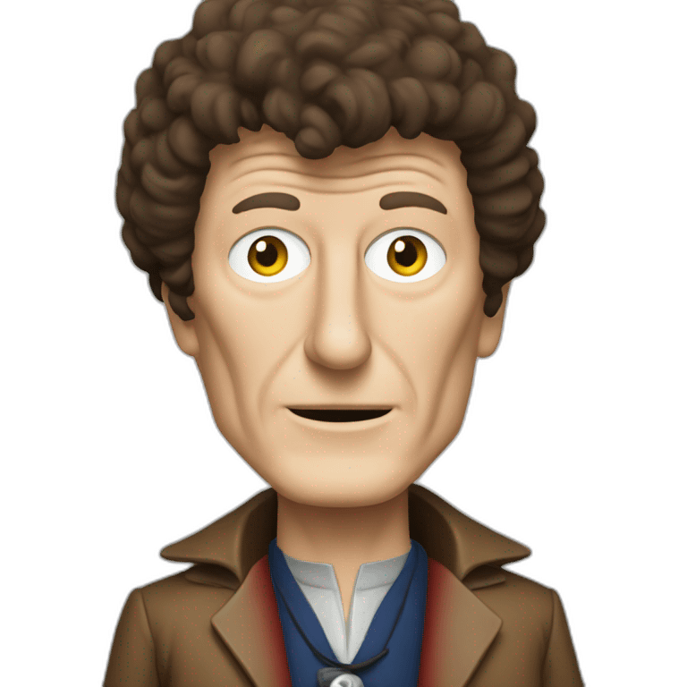 Tom Baker Doctor Who emoji