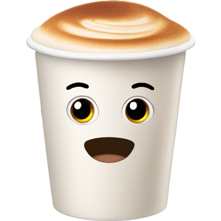 Café capuchino  emoji