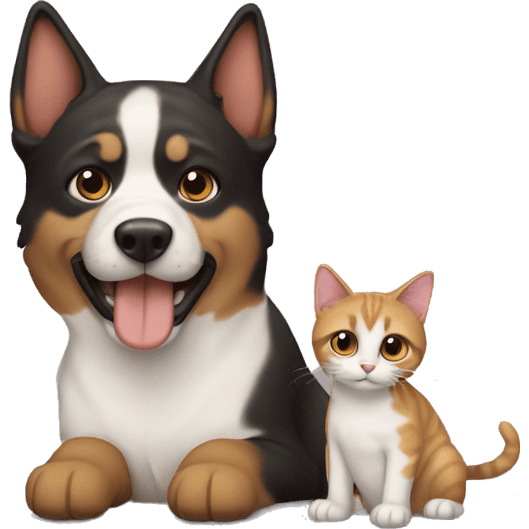 perro y gato emoji