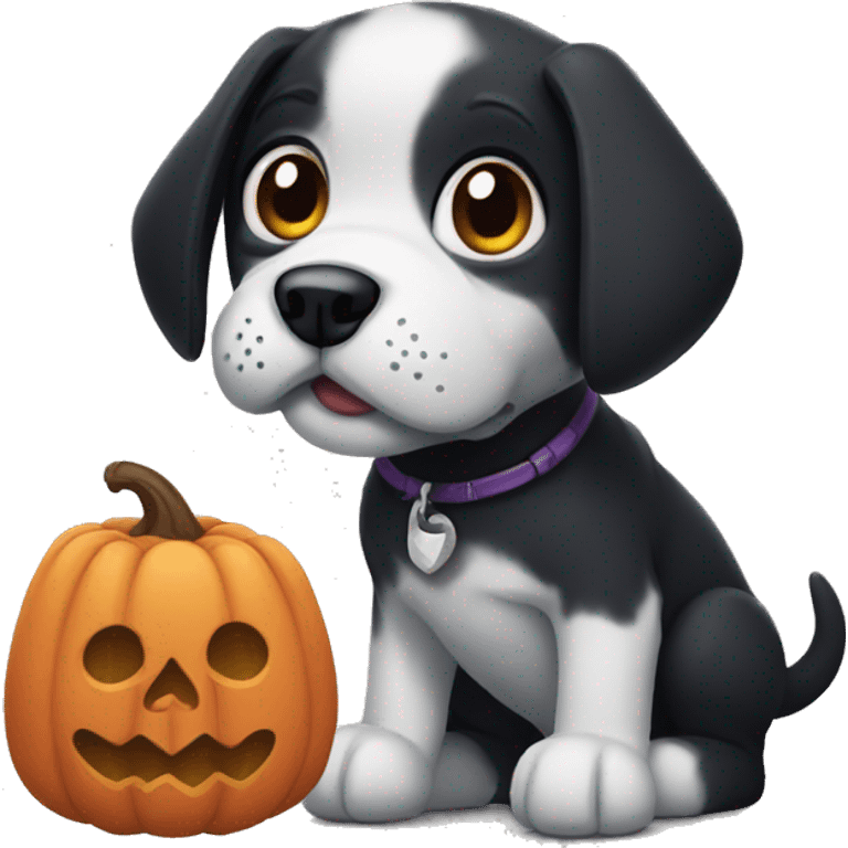 spooky puppy emoji