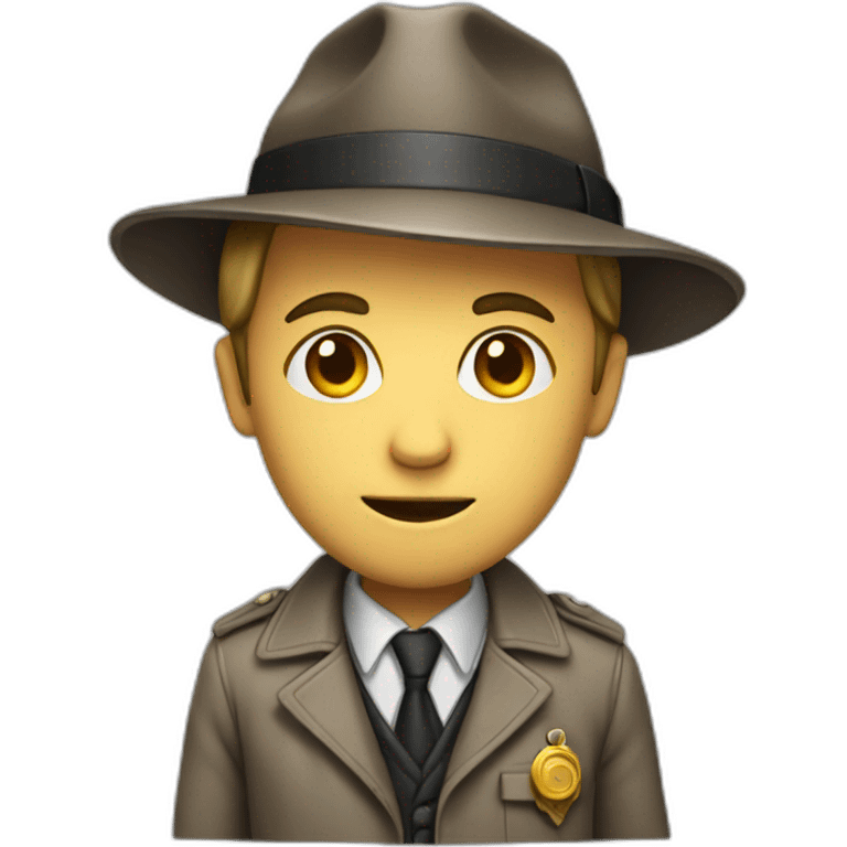 Detective emoji