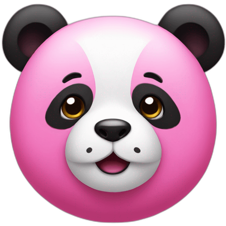 pink panda emoji