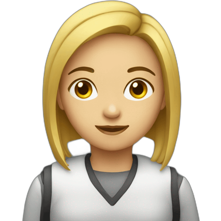 girl coding emoji