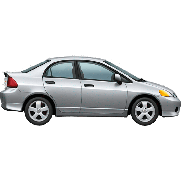 2004 silver honda civic  emoji